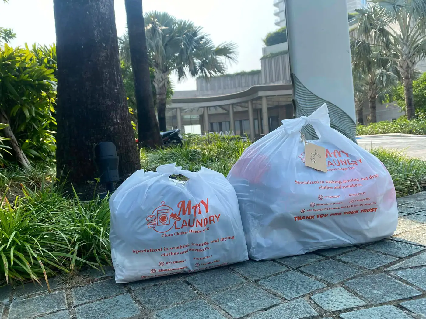 MayLaundry service bags